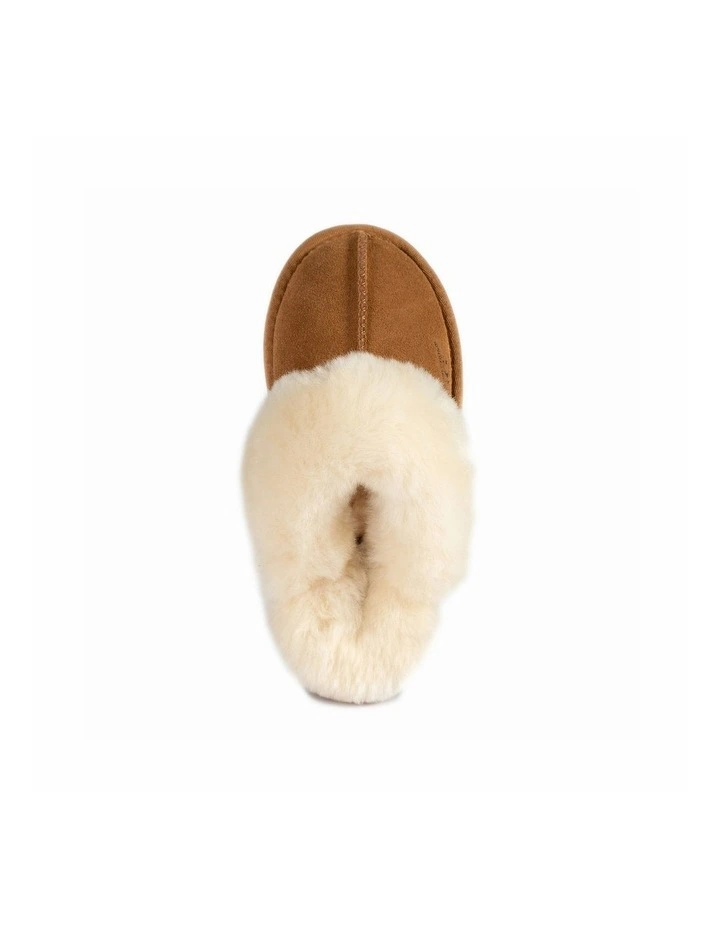 Kids Scuffette Slipper - Chestnut image 5