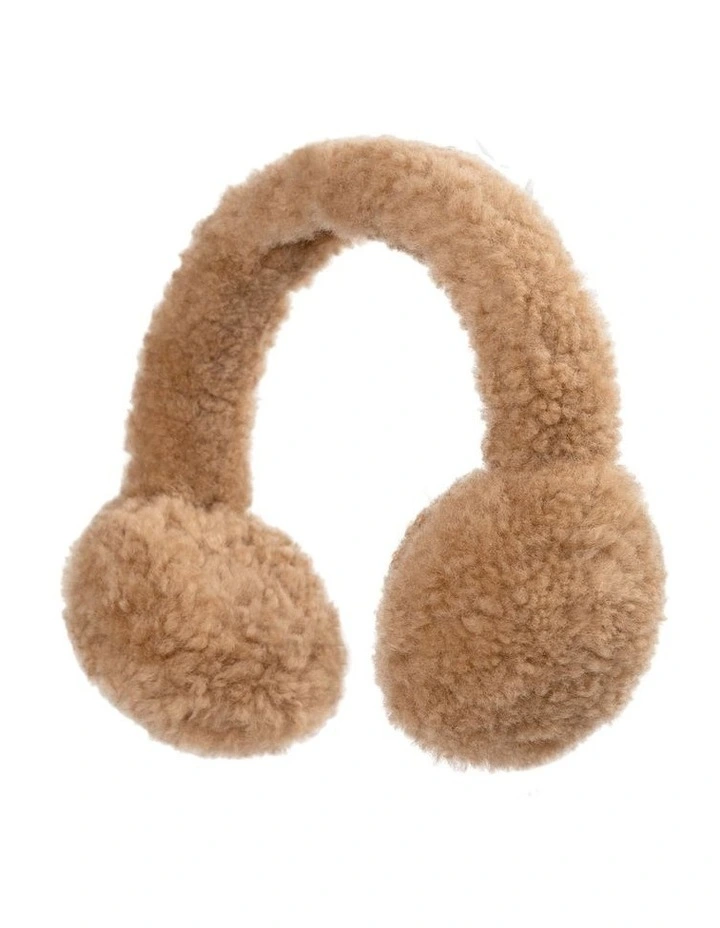 OZWEAR UGG Kids Curly Sheepskin Earmuffs image 1