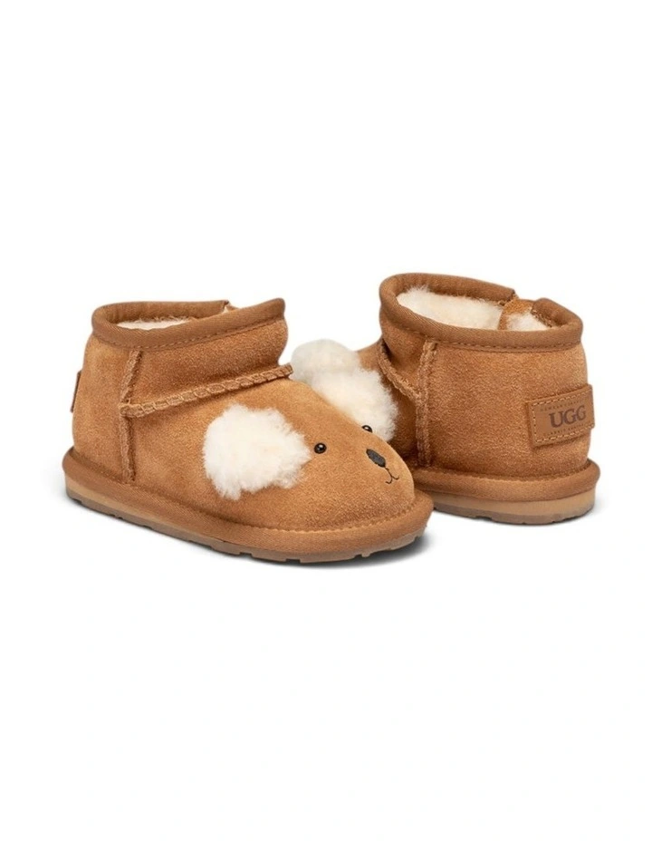 OZWEAR UGG Kids Koala Ultra Boots in Chestnut image 1