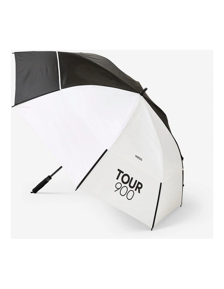 Decathlon | Golf umbrella Large 170 cm anti-UV, Tour 900 white and black image 3