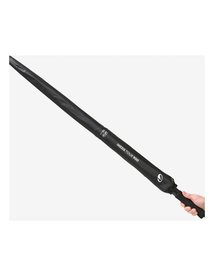 Decathlon | Golf umbrella Large 170 cm anti-UV, Tour 900 white and black image 5