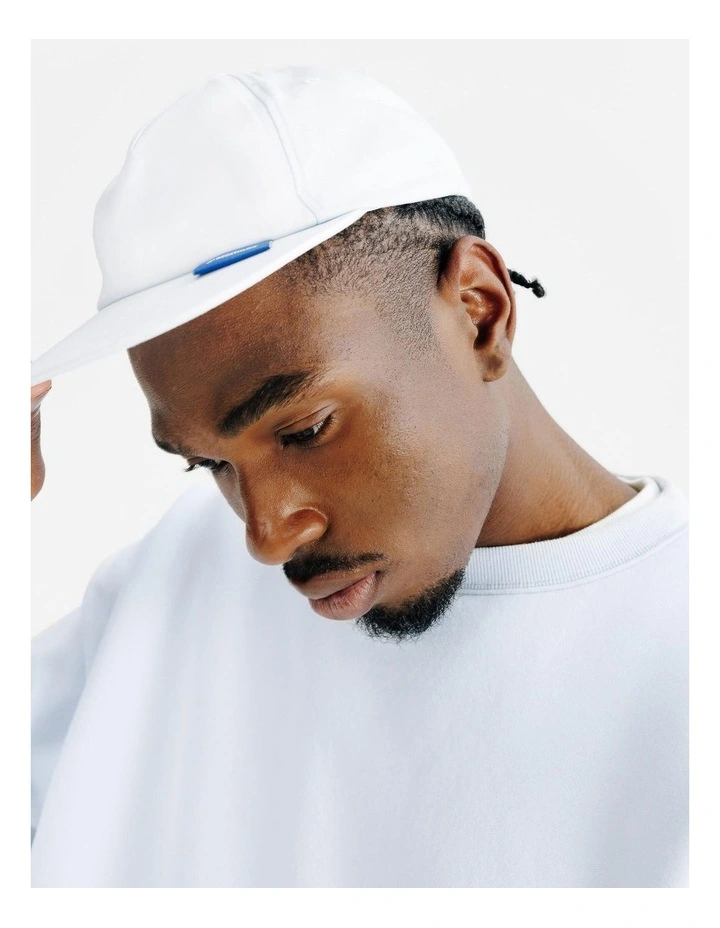 Decathlon | 6-Panel cap with flat visor, blue image 2