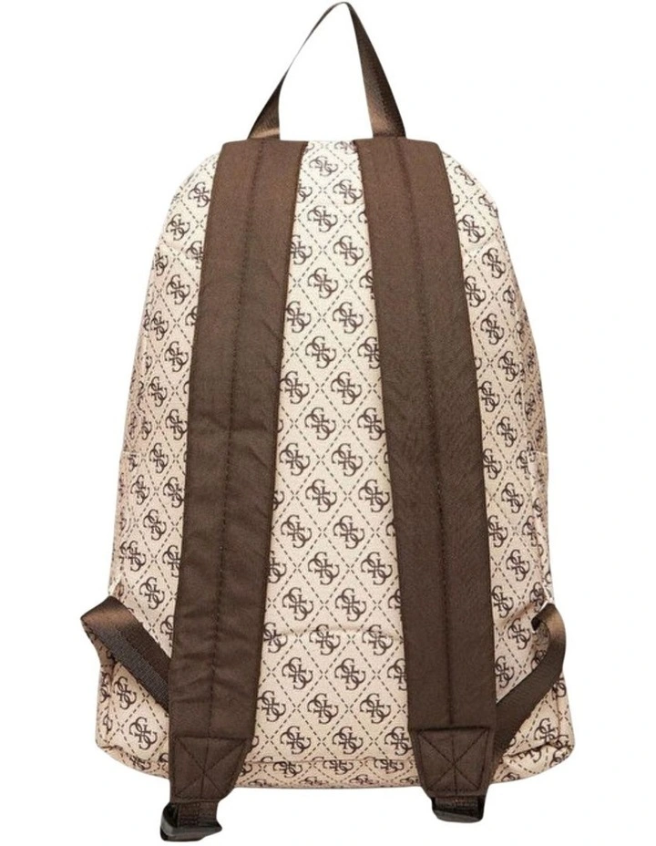 4G Logo Backpack in Beige Blanco image 2