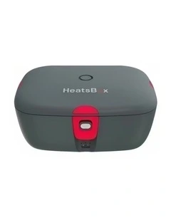 HeatsBox GO Battery Portable Smart Heated Lunchbox - Grey