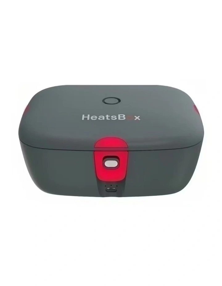 HeatsBox GO Battery Portable Smart Heated Lunchbox - Grey image 1