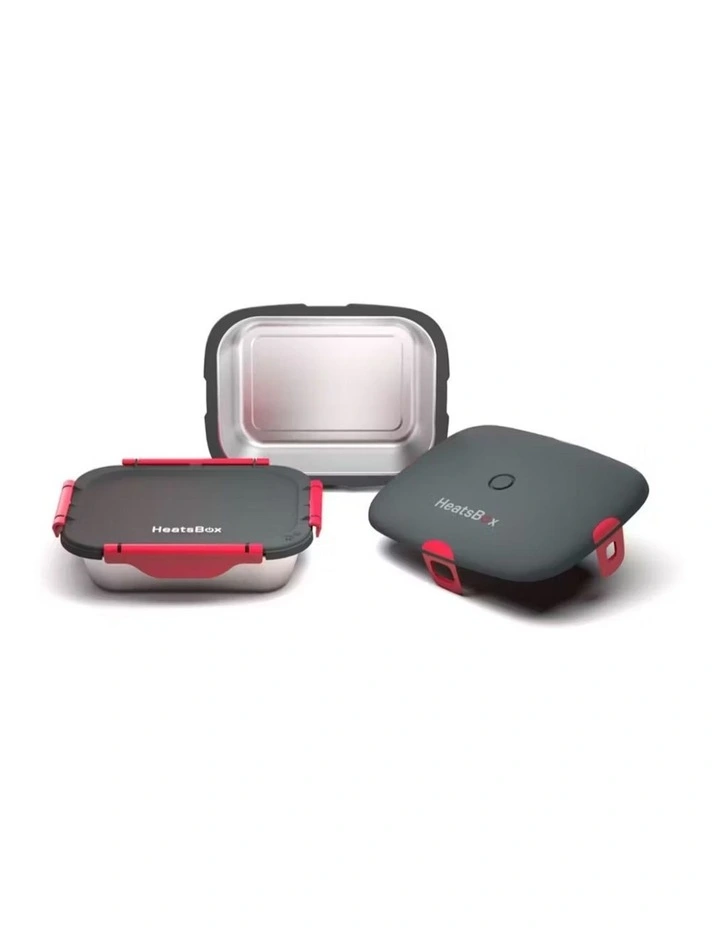 HeatsBox GO Battery Portable Smart Heated Lunchbox - Grey image 4
