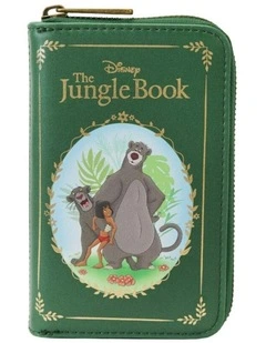Jungle Book Book Cover Zip Around Wallet Coin Purse w/ Card Holder 15.24cm