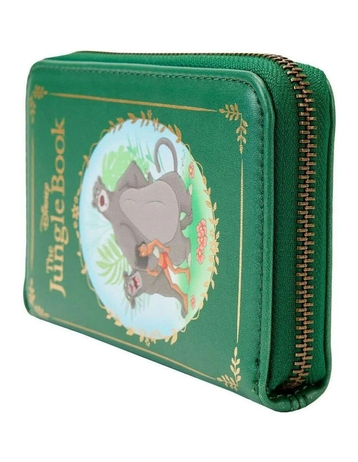 Jungle Book Book Cover Zip Around Wallet Coin Purse w/ Card Holder 15.24cm image 2