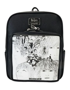 The Beatles Revolver Album w/ Record Pouch Mini Backpack 25x31cm