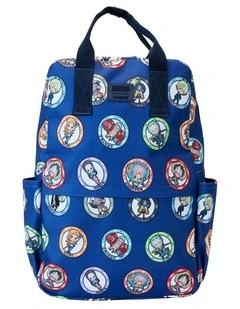 One Piece Character AOP Kids Full Size Backpack 11.5x17.5in