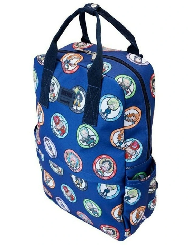 One Piece Character AOP Kids Full Size Backpack 11.5x17.5in image 3