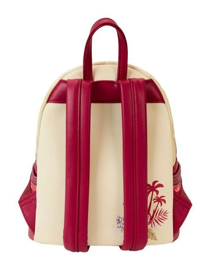 Moana 2 Cosplay Womens/Kids Mini Backpack Zippered Bag 9x10.5in image 2