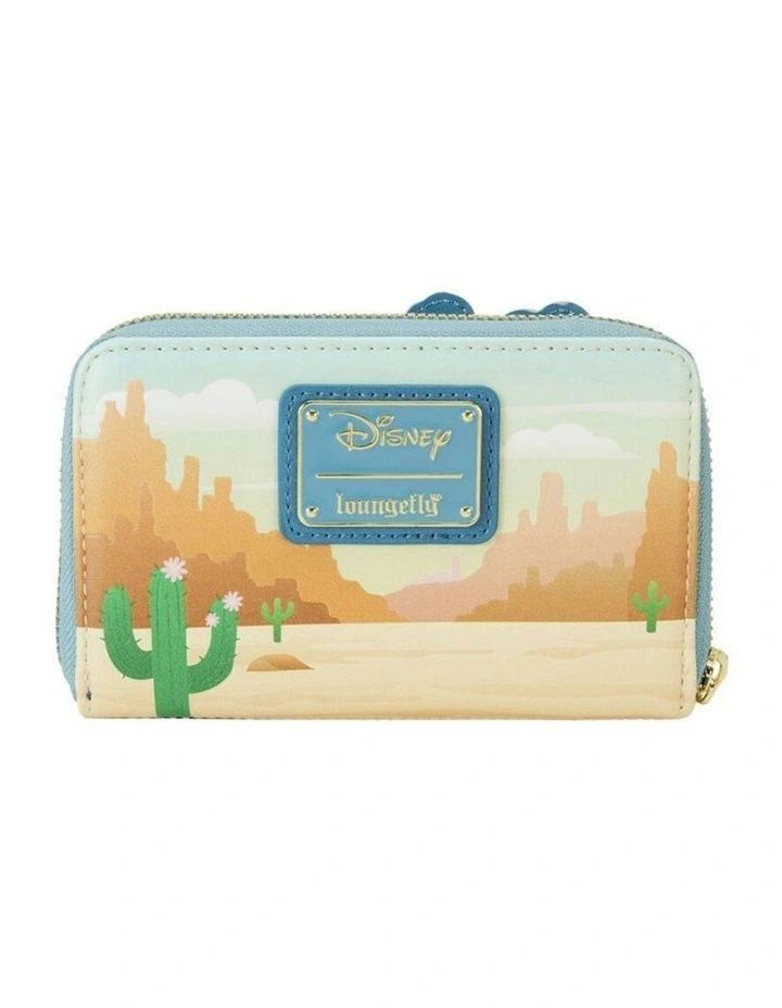 Disney Western Mickey & Minnie Zip Around Wallet Coin Purse 6x4in image 3