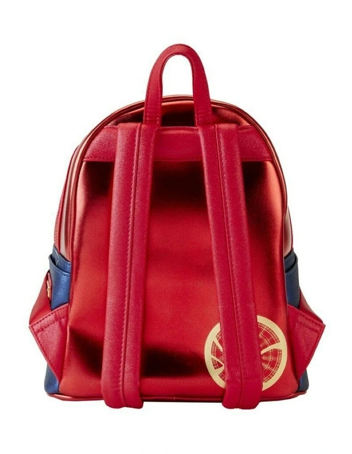 Marvel Metallic Doctor Strange Cosplay Mini Backpack Bag 10.5in image 2