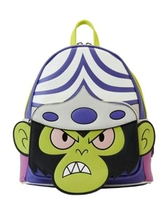 Powerpuff Girls Mojo Jojo Cosplay Unisex Mini Backpack Bag 9x10.5in