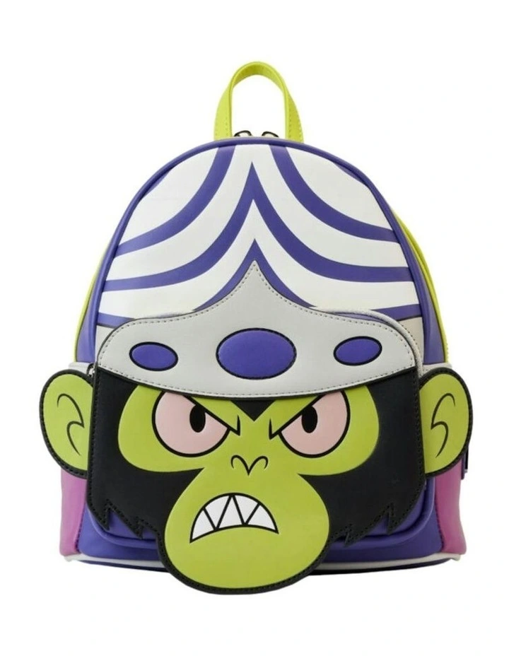 Powerpuff Girls Mojo Jojo Cosplay Unisex Mini Backpack Bag 9x10.5in image 1