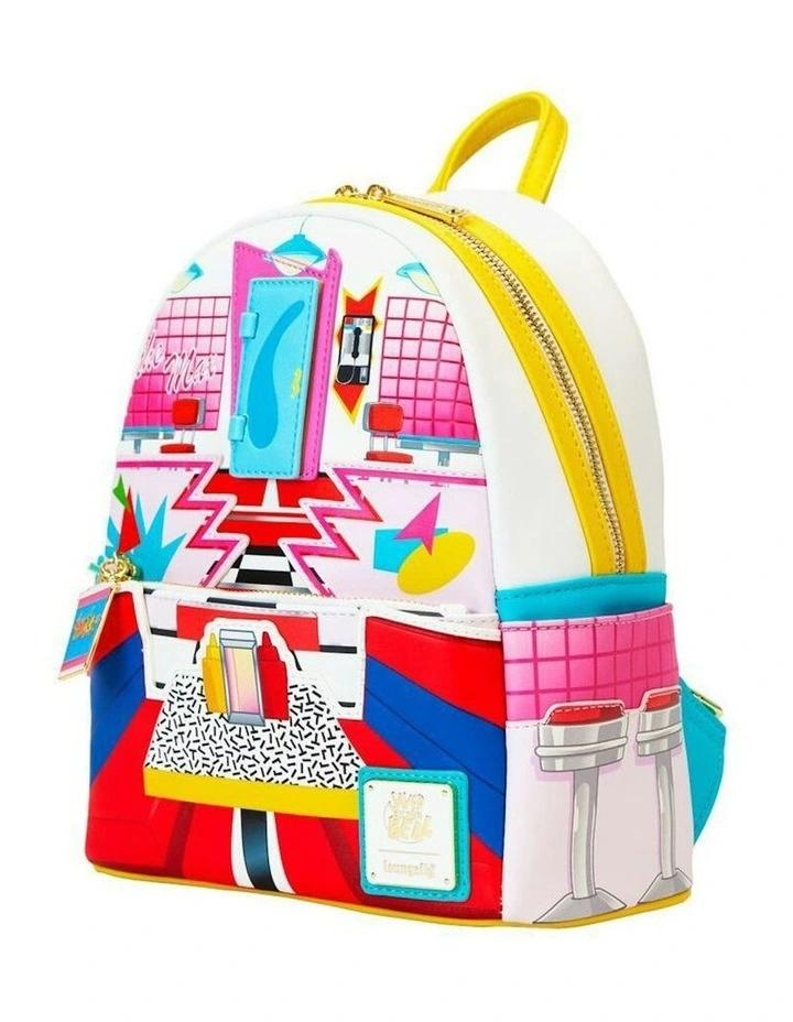 Saved By The Bell The Max Womens/Kids Mini Backpack Bag 9x10.5in image 3