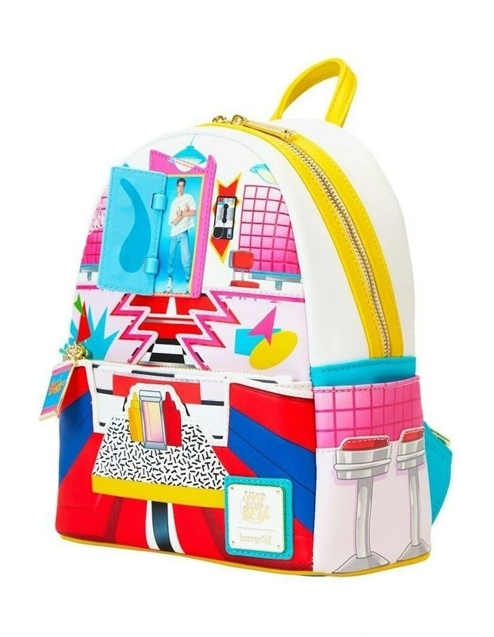 Saved By The Bell The Max Womens/Kids Mini Backpack Bag 9x10.5in image 4