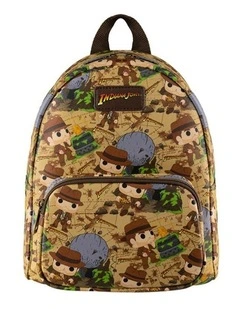 Indiana Jones Raiders of the Lost Ark Art Mini Backpack 9x10.5in