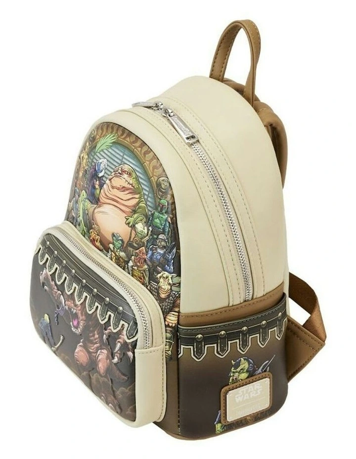 Star Wars 40th Anniversary Jabbas Palace Mini Backpack Bag 9x10in image 3