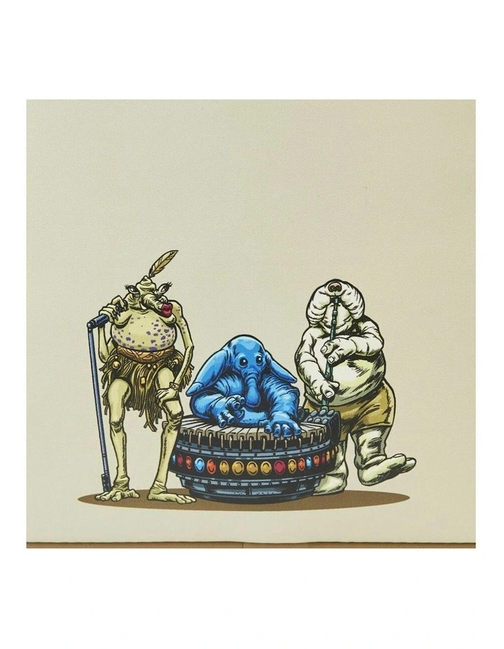 Star Wars 40th Anniversary Jabbas Palace Mini Backpack Bag 9x10in image 6