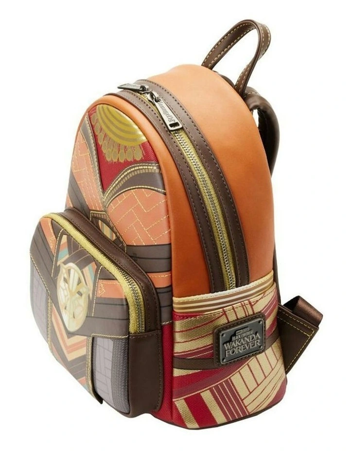 Black Panther 2 Wakanda Forever Okoye Costume Mini Backpack Bag 10in image 3