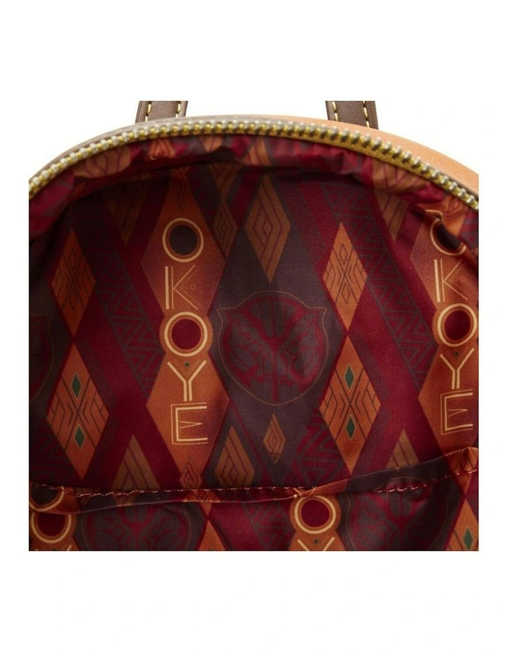 Black Panther 2 Wakanda Forever Okoye Costume Mini Backpack Bag 10in image 5