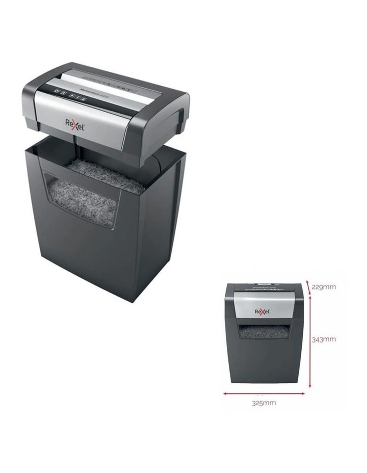 Rexel 15L Momentum X308 A4 Paper Shredder image 2