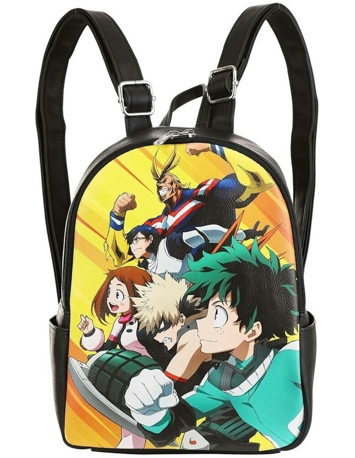 My Hero Academia All Might Unisex Mini Backpack Cosplay Bag 8x10in image 3