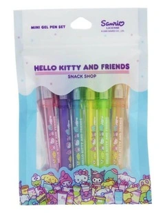 Hello Kitty & Friends - Snack Shop Gel Pen Set - Stationery - 3 years 