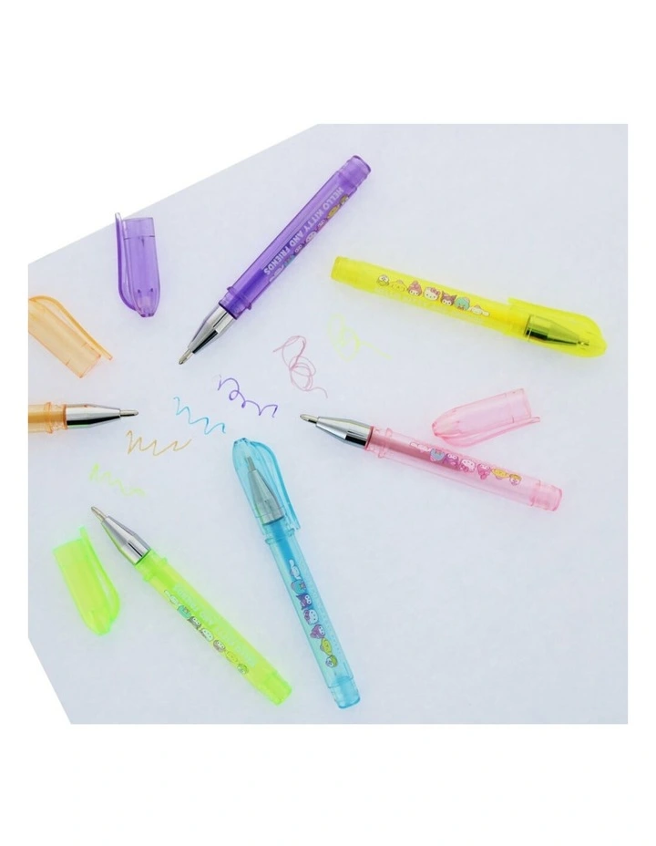 Hello Kitty & Friends - Snack Shop Gel Pen Set - Stationery - 3 years  image 3