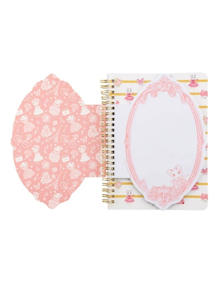 Claris the Chicest Mouse in Paris - Claris A5 Layered Notebook - Stationery image 2