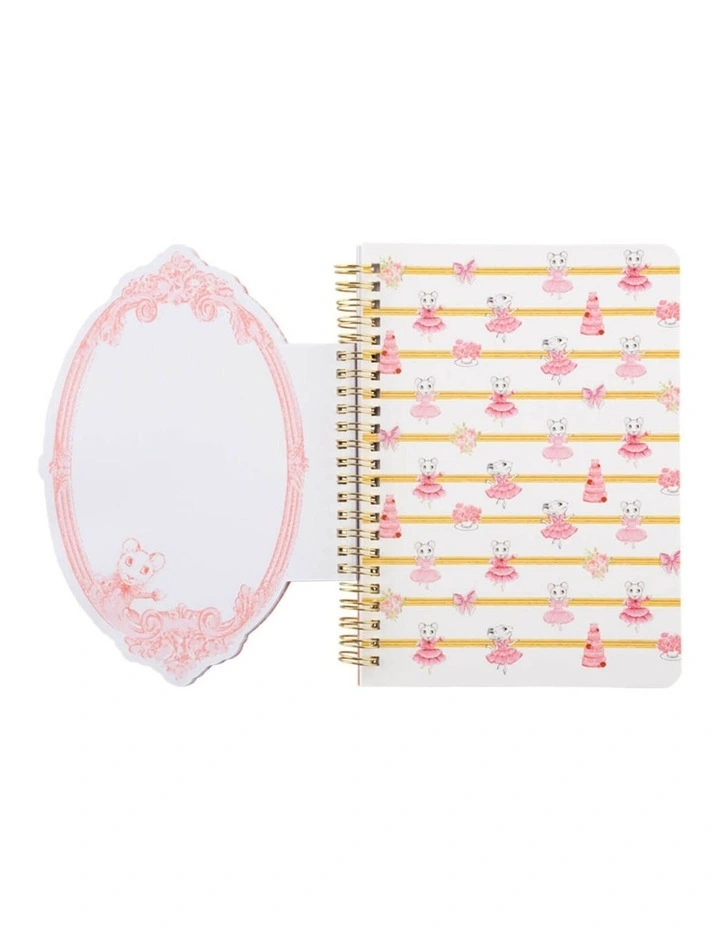 Claris the Chicest Mouse in Paris - Claris A5 Layered Notebook - Stationery image 3
