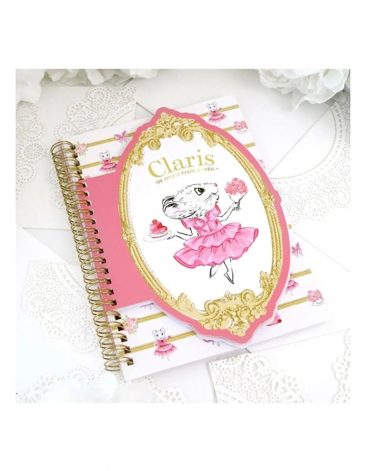 Claris the Chicest Mouse in Paris - Claris A5 Layered Notebook - Stationery image 6