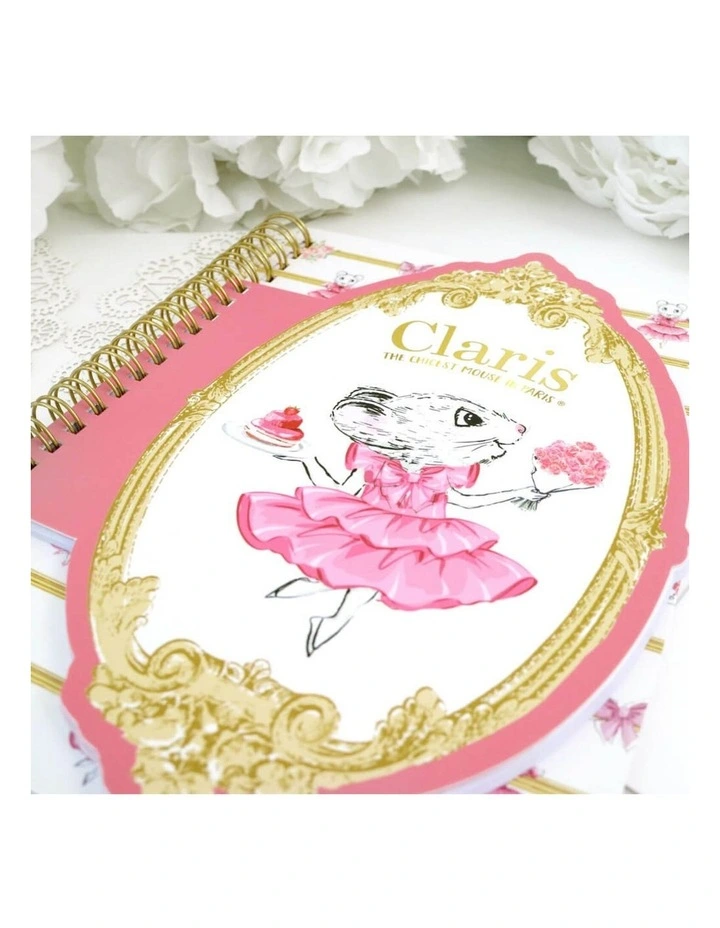 Claris the Chicest Mouse in Paris - Claris A5 Layered Notebook - Stationery image 7