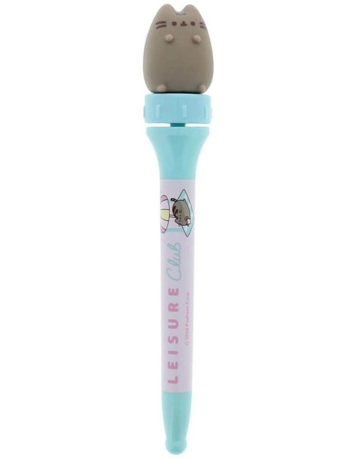 Pusheen | Tropical Vacation Spinny Pen | Stationery | 3 years  image 2
