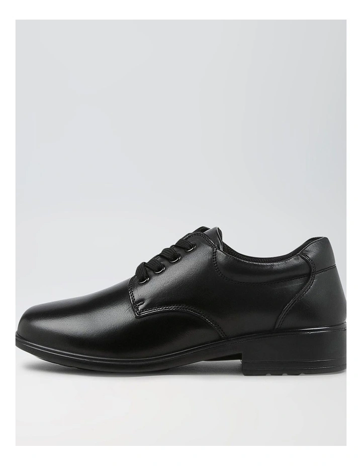 Maze Senior E Black Leather Lace Up Shoes image 3