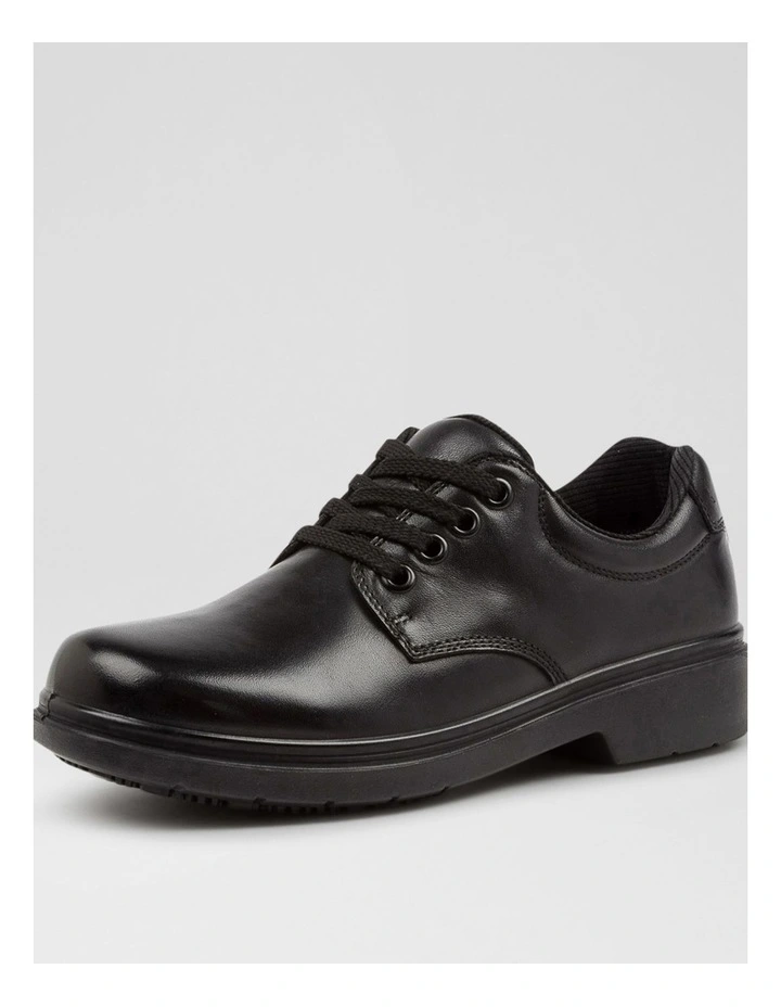 Roar Youth E Black Leather Lace Up Shoes image 2