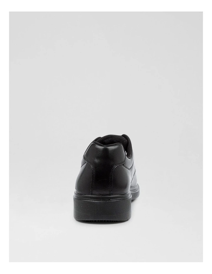 Roar Senior C Black Leather Lace Up Shoes image 4
