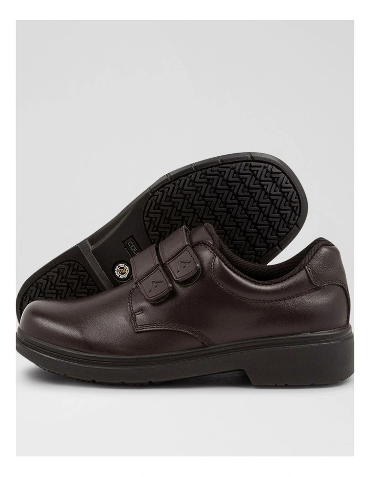 Roar Junior E Brown Leather Adjustable Shoes image 3