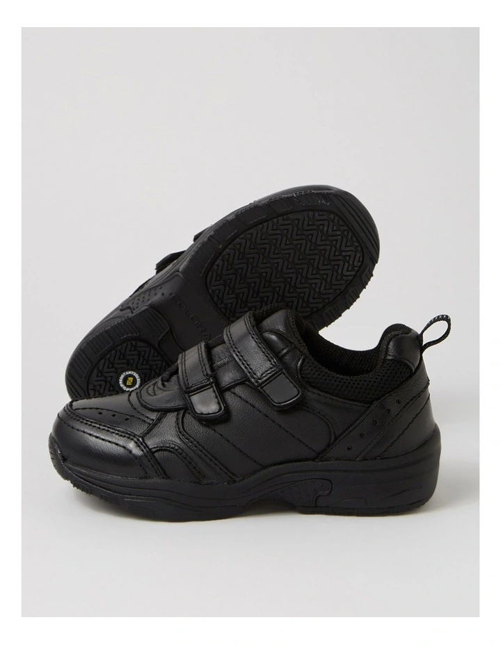 Hype Junior Adjustable D Black Leather Sneakers image 5