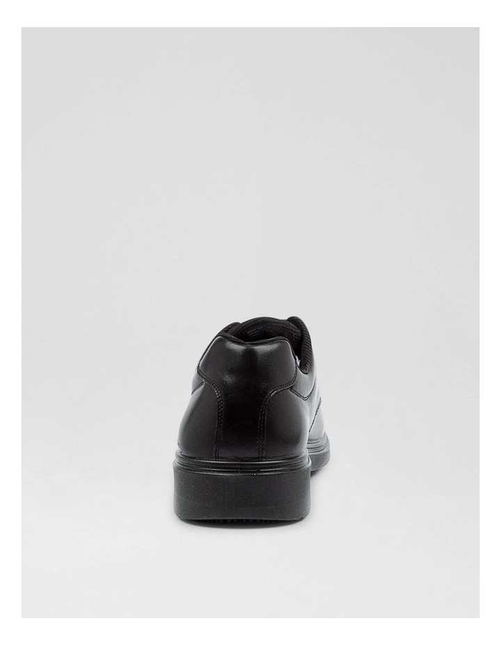 Roar Youth D Half Black Leather Lace Up Flats image 4