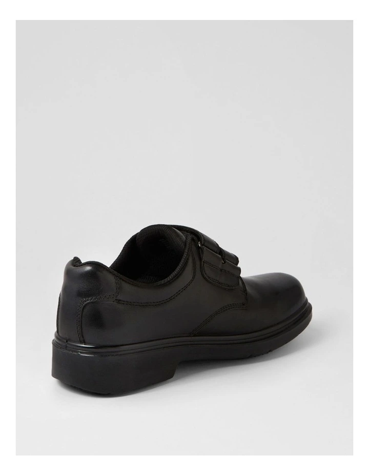 Roar Junior D Black Leather Adjustable Shoes image 3