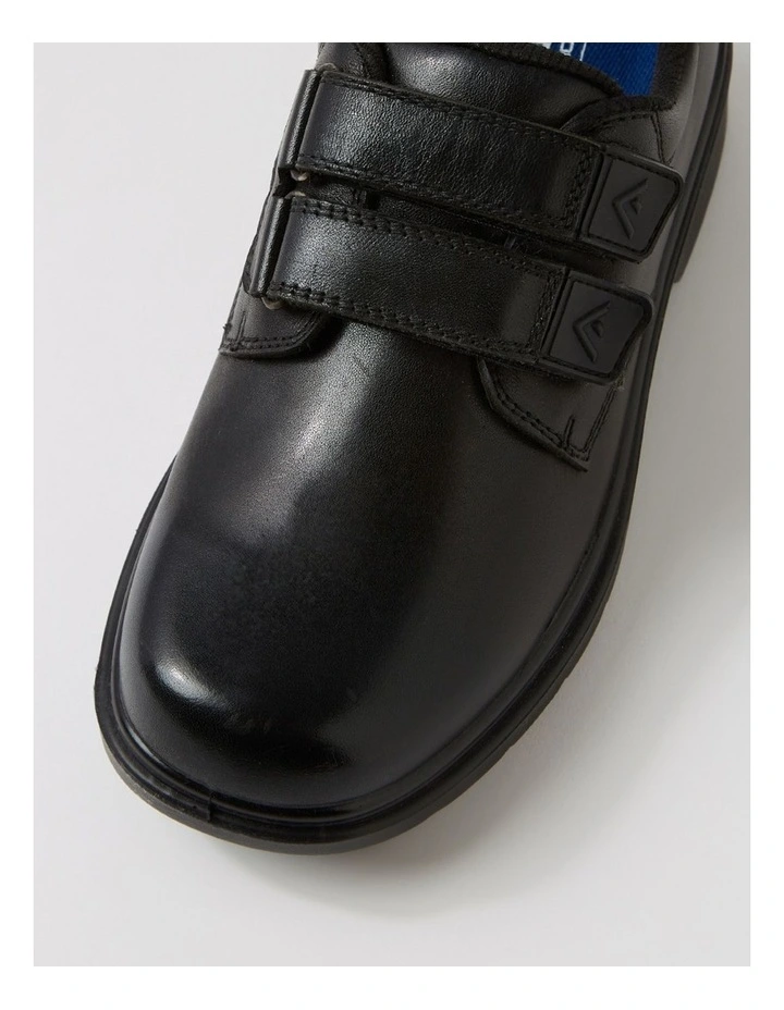 Roar Junior D Black Leather Adjustable Shoes image 4