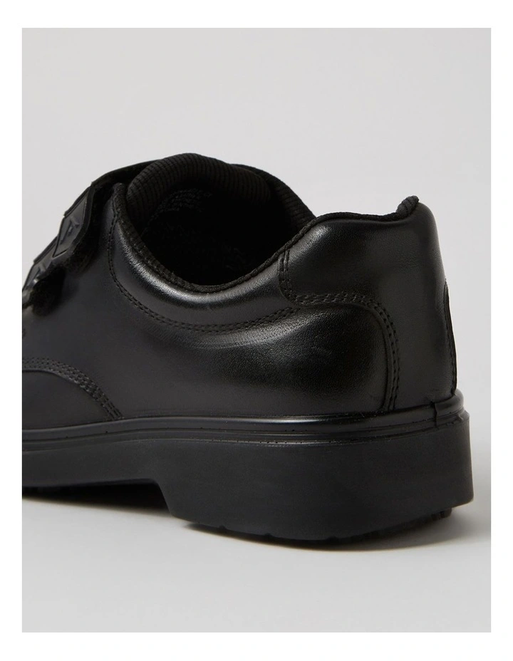 Roar Junior D Black Leather Adjustable Shoes image 5
