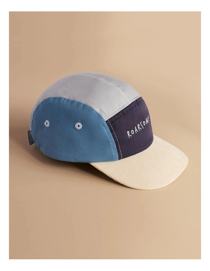 Adventure Club - Kids Blue 5 Panel Cap image 2