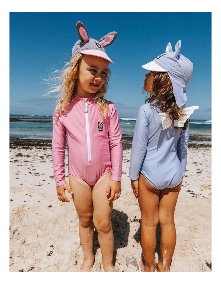 Hop the Bunny - Kids Sun Cap image 5