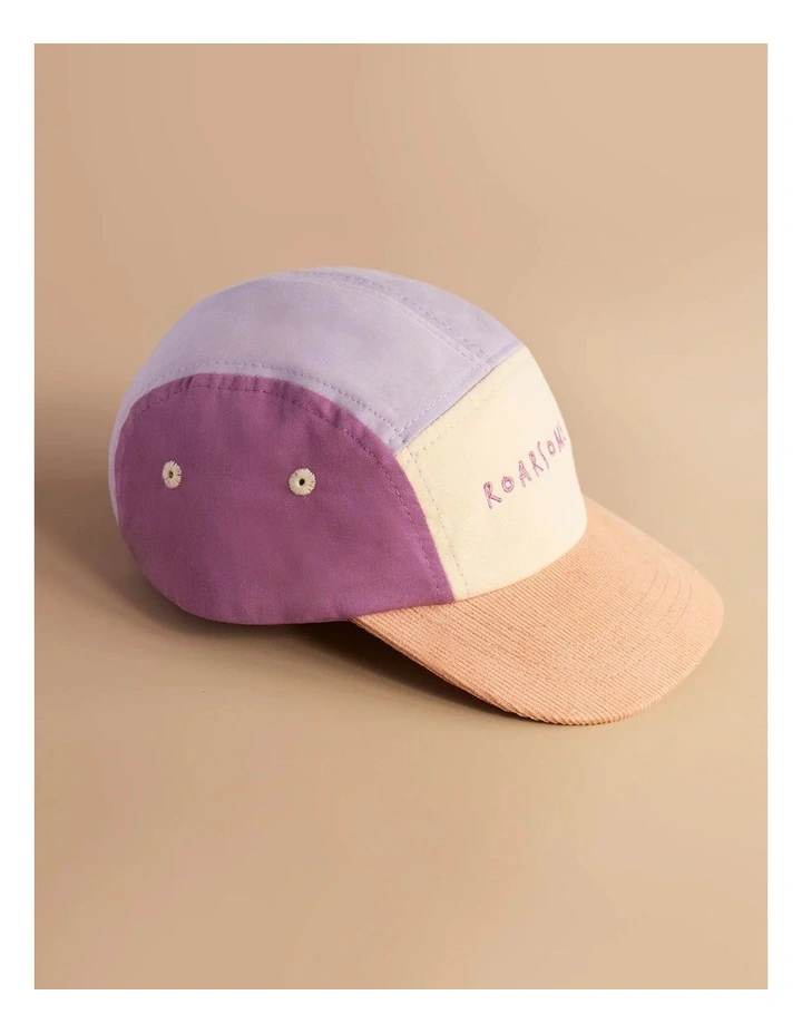 Adventure Club - Kids Lilac 5 Panel Cap image 2