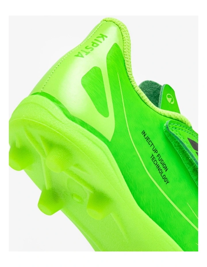 Decathlon - Kipsta Kids Football Boots 160 Easy MG Green image 5