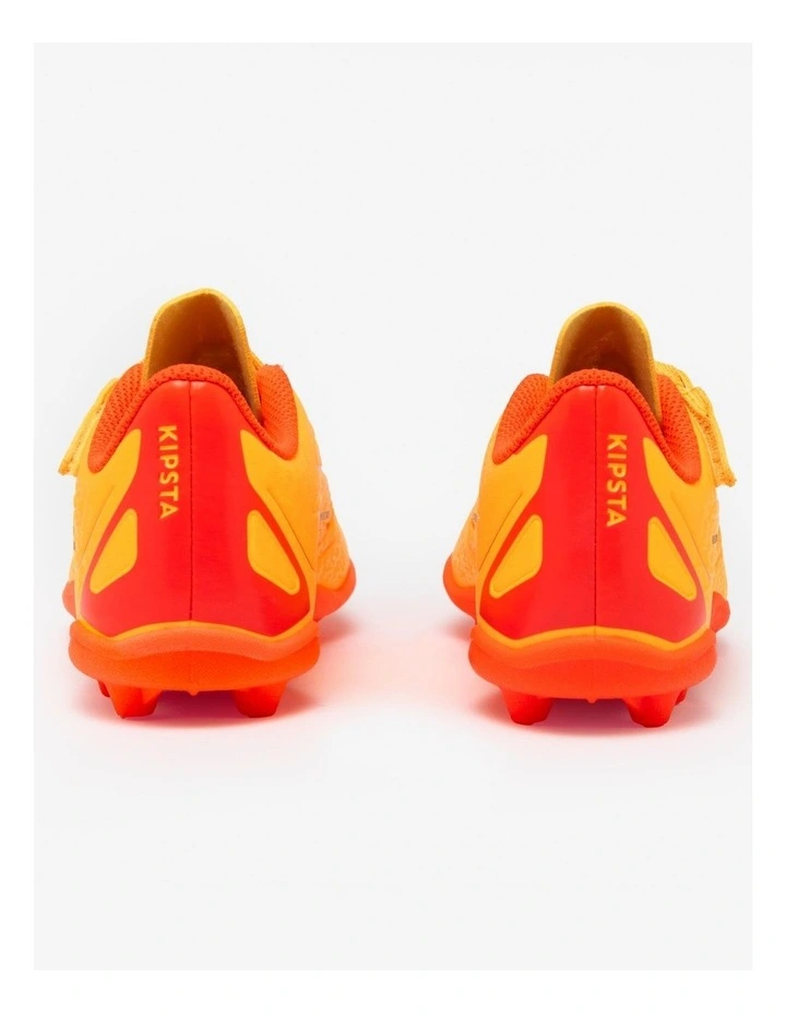 Decathlon - Kipsta Kids Football Boots 160 Easy Orange image 3